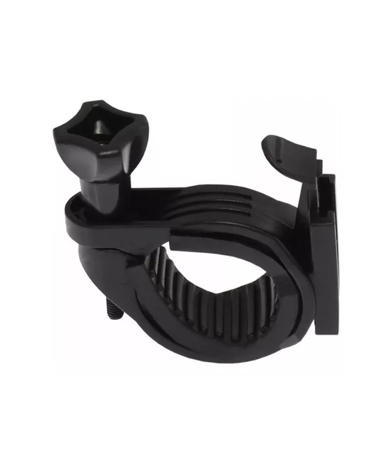 SOPORTE DE TELÉFONO CON LUZ Y BOCINA PARA BICICLETA, COLOR EN COLOR NEGRO - 2