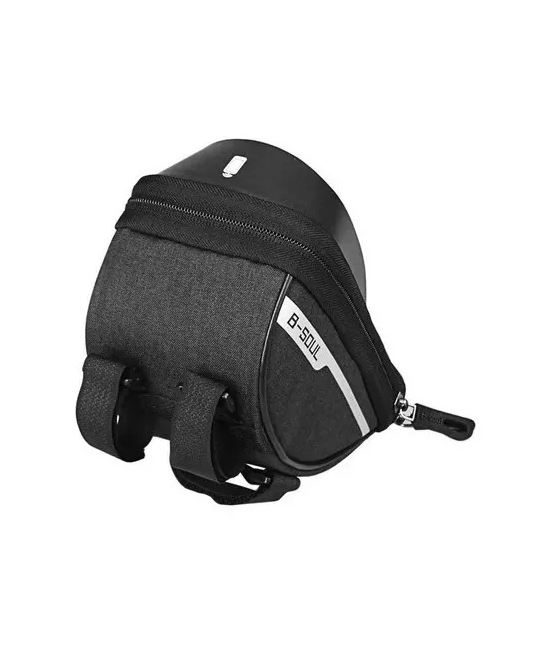 SOPORTE PORTA CELULAR MOTO Y BICICLETA, IMPERMEABLE XL PRO, COLOR EN COLOR NEGRO - 7