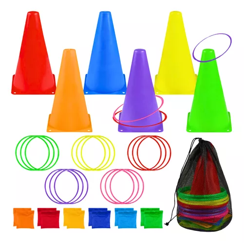 PACK DE ENTRENAMIENTO: CONOS, BOLSAS DE ARENA Y AROS DE AGILIDAD - 1