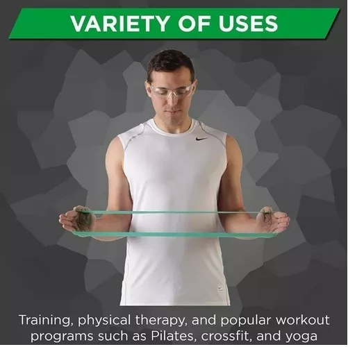 SET DE 5 BANDAS ELÁSTICAS DE RESISTENCIA PARA EJERCICIO Y ENTRENAMIENTO BETENSH - 5