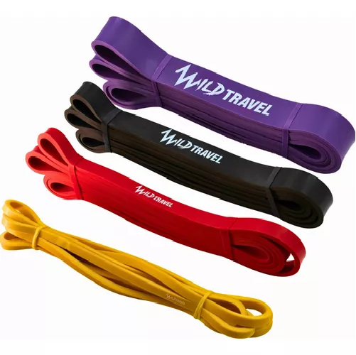 KIT DE BANDAS ELÁSTICAS DE RESISTENCIA, PULL UP, CROSSFIT, GYM - 3