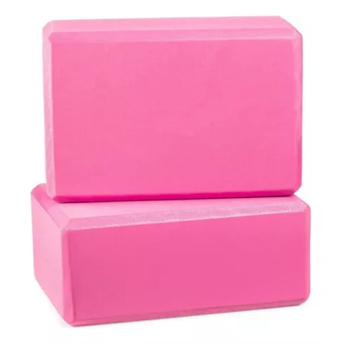 LADRILLO DE YOGA, CUBO DE GOMA EVA, BLOQUE PARA PILATES, PACK DE 2 - 2