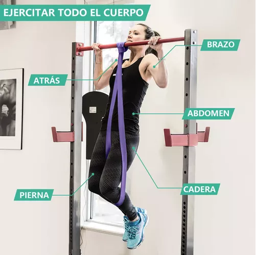 KIT DE BANDAS ELÁSTICAS DE RESISTENCIA, PULL UP, CROSSFIT, 3 PIEZAS - 3