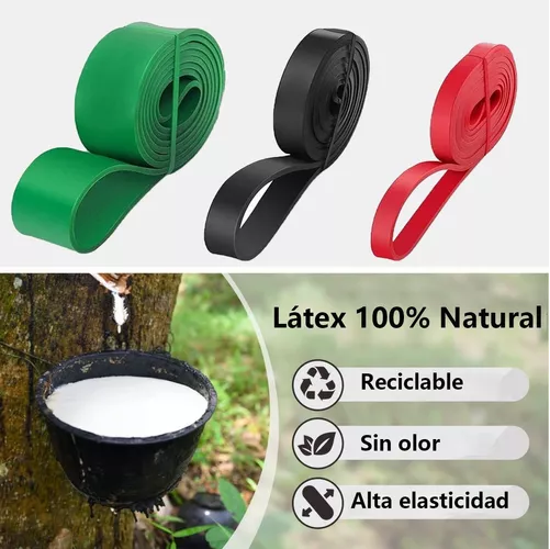 KIT DE BANDAS ELÁSTICAS DE RESISTENCIA, PULL UP, CROSSFIT, 3 PIEZAS - 5
