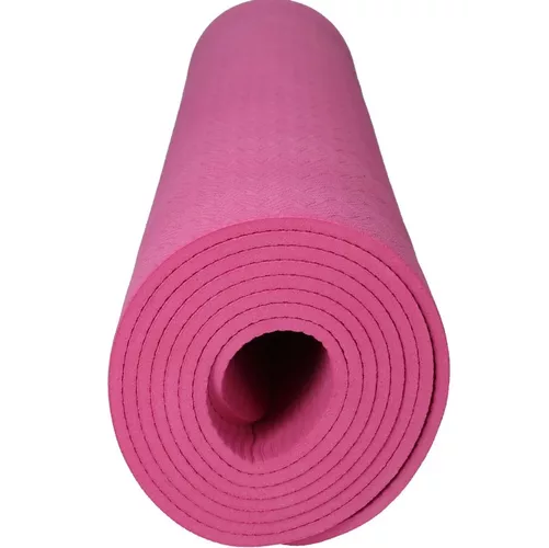 MAT DE YOGA, 10 MM, EXTRA GRUESO, COLOR ROSA - 2