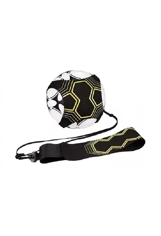 CINTURÓN ENTRENAMIENTO FÚTBOL KICK TRAINING NIÑOS ADULTOS EN COLOR NEGRO - 1