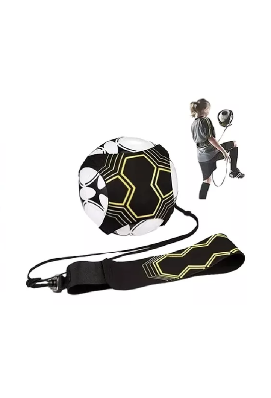CINTURÓN ENTRENAMIENTO FÚTBOL KICK TRAINING NIÑOS ADULTOS EN COLOR NEGRO - 3