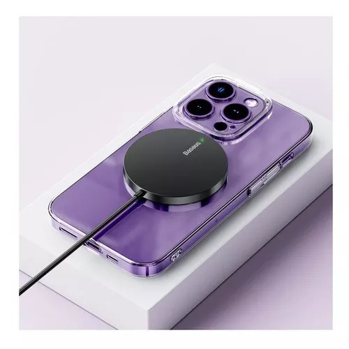 CARGADOR INALÁMBRICO MAGNÉTICO BASEUS 15W PARA IPHONE 12/13 EN COLOR NEGRO - 3