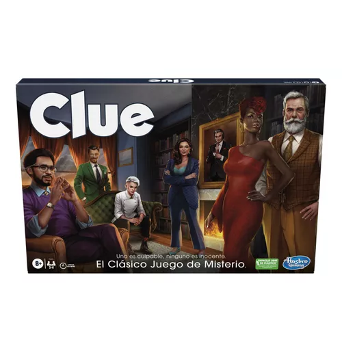 JUEGO DE MESA HASBRO GAMING CLUEDO GRIS - 1
