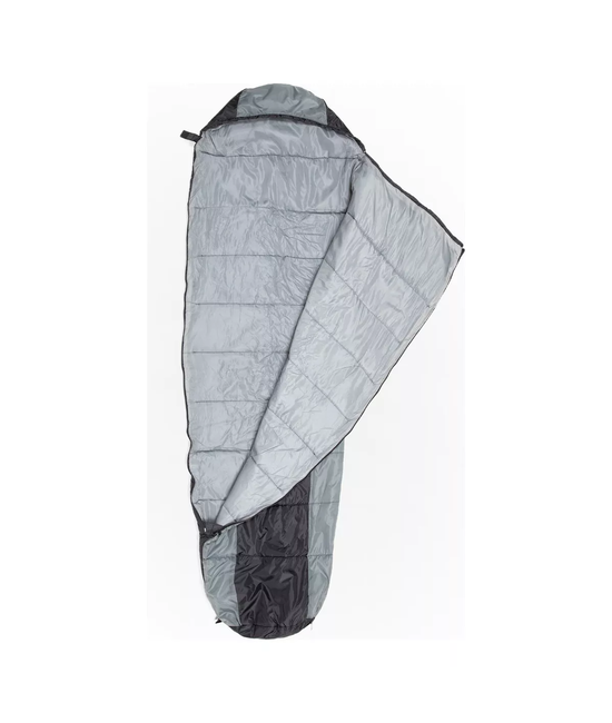 SACO DE DORMIR KANO +5ºC / +15ºC 3 ESTACIONES 1.2 KG, COLOR GRIS - 5