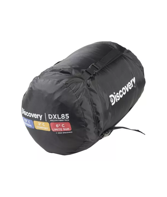 SACO DE DORMIR DOBLE DISCOVERY DXL85, 2 PERSONAS, COLOR NARANJA - 5