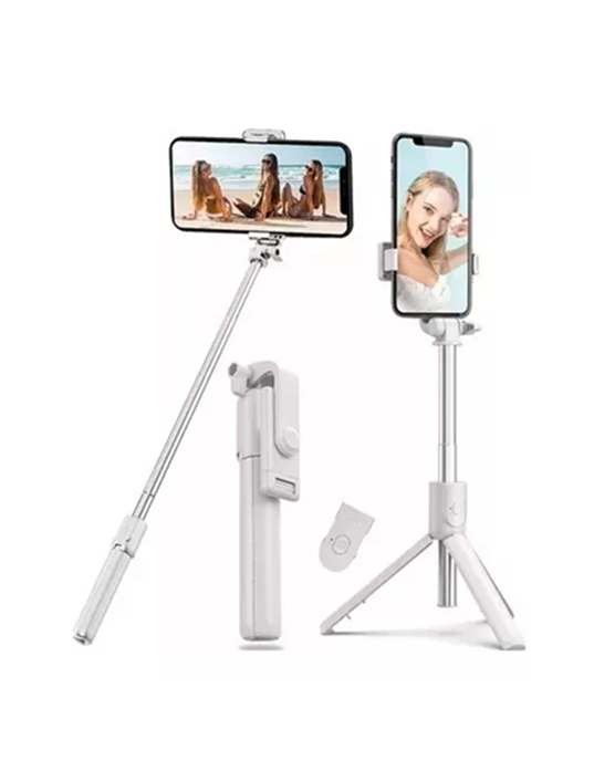 PALO SELFIE STICK TRÍPODE BASTÓN EXTENSIBLE BLUETOOTH, TRIPOD - 4