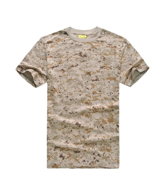 POLO MILITAR AIRSOFT, TREKKING CAMPING, COLOR DIGITAL DESERT, TALLA XL - 2