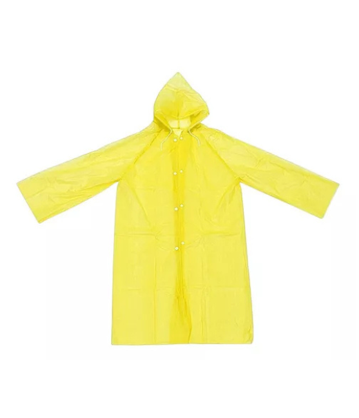 CAPA PARA LLUVIA PONCHO IMPERMEABLE ADULTO, COLOR EN COLOR AMARILLO - 1