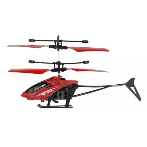 DRONE MINI HELICÓPTERO CON SENSOR VOLADOR RECARGABLE COLOR AL AZAR - 2