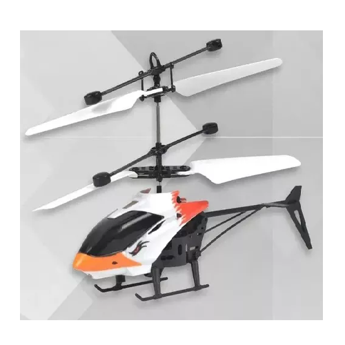 DRONE MINI HELICÓPTERO CON SENSOR VOLADOR RECARGABLE COLOR AL AZAR - 5