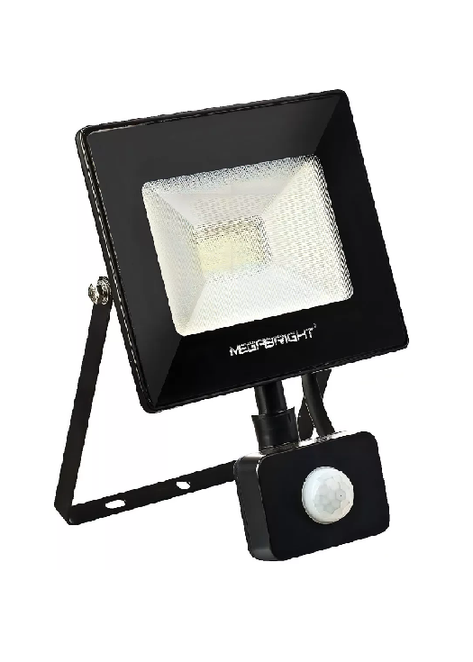 MEGABRIGHT FOCO LED PROYECTOR TELCO FLAT CON SENSOR 10W EN COLOR BLANCO NEUTRO - 1