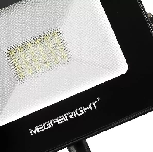 MEGABRIGHT FOCO LED PROYECTOR TELCO FLAT CON SENSOR 10W EN COLOR BLANCO NEUTRO - 5