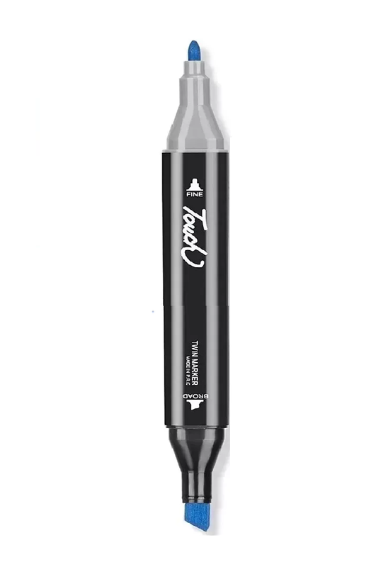 SET DE 168 PLUMONES TOUCH DOBLE PUNTA - 1