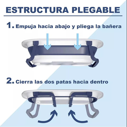 TINA BEBÉ BAÑERA PLEGABLE CON MALLA REFORZADA, ROSADO - 3