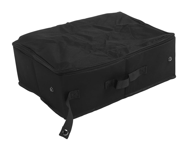 SET 9 BOLSAS ORGANIZADORAS DE MALETAS PARA VIAJE IMPERMEABLE EN COLOR NEGRO - 1