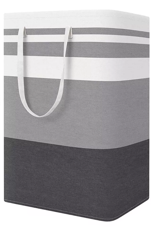 CESTO GRANDE PARA ROPA SUCIA Y LAVANDERÍA PLEGABLE (2X75L + 2X5L) TRICOLOR - 1