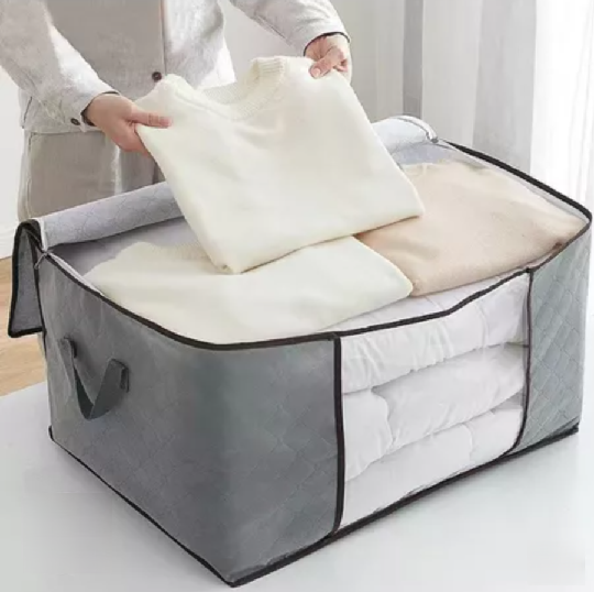 3 UNIDADES DE ORGANIZADOR DE BOLSAS DE ALMACENAMIENTO PARA ROPA - 2