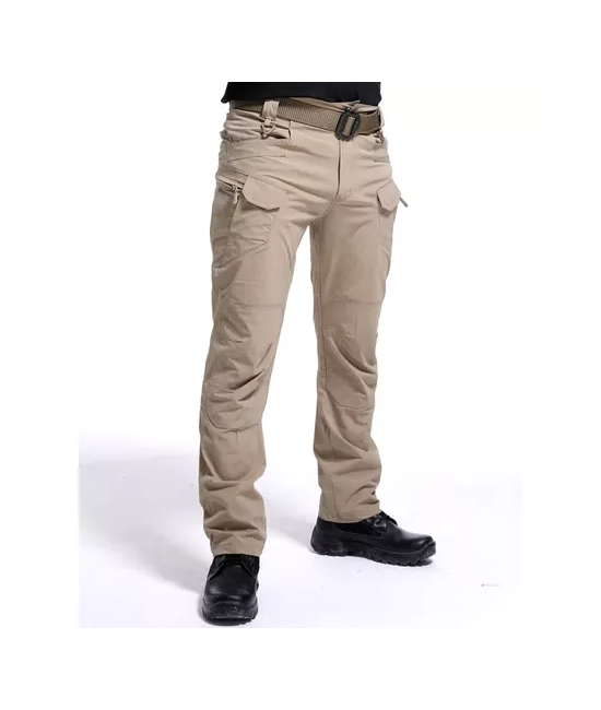 PANTALÓN TÁCTICO AIRSOFT MILITAR TREKKING, COLOR BEIGE, TALLA 3XL - 2