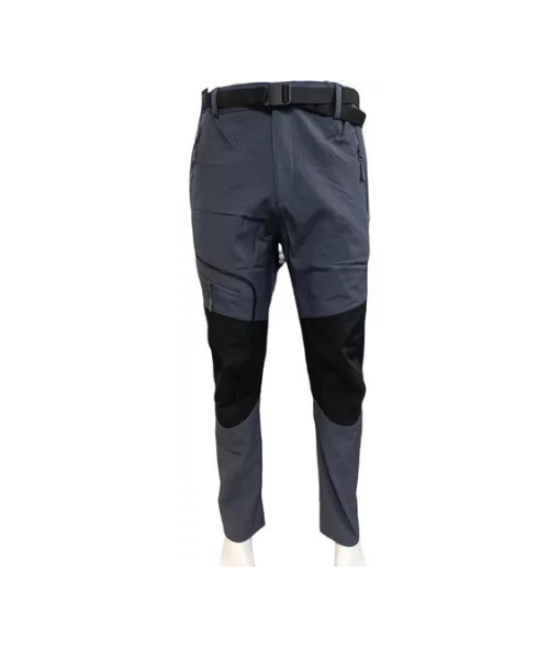 PANTALÓN OUTDOOR HOMBRE IMPERMEABLE PARA NIEVE, COLOR PLATEADO L - 2