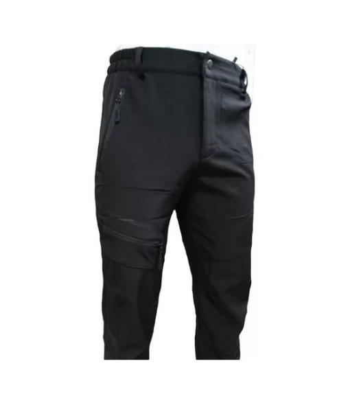 PANTALÓN OUTDOOR HOMBRE IMPERMEABLE PARA NIEVE, COLOR EN COLOR NEGRO L - 1