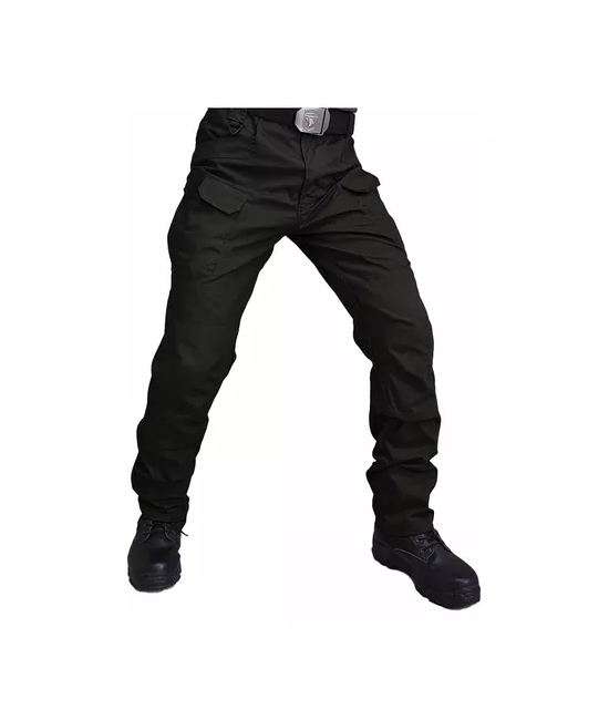 PANTALÓN TÁCTICO AIRSOFT MILITAR TREKKING, COLOR EN COLOR NEGRO, TALLA 3XL - 2