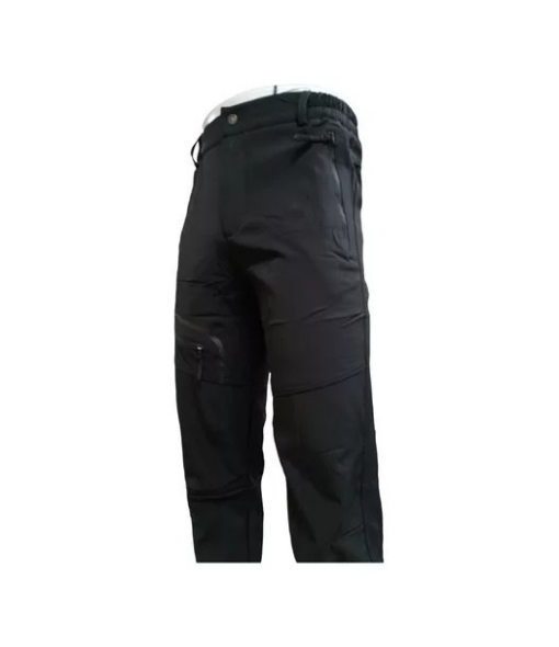 PANTALÓN OUTDOOR HOMBRE IMPERMEABLE PARA NIEVE, COLOR EN COLOR NEGRO 2XL - 3