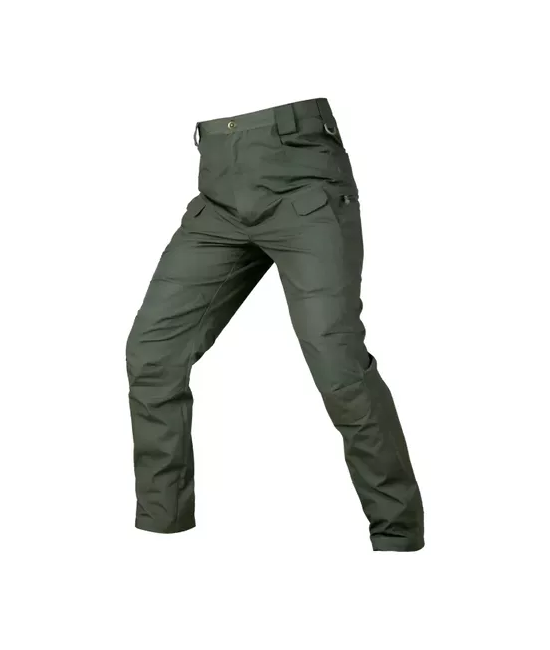 PANTALÓN TÁCTICO AIRSOFT MILITAR TREKKING, COLOR VERDE, TALLA M - 1