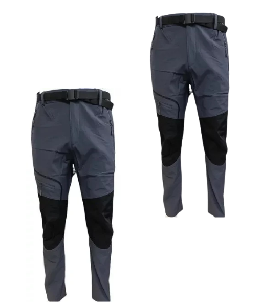 PANTALÓN OUTDOOR HOMBRE IMPERMEABLE PARA NIEVE, COLOR PLATEADO XL - 3