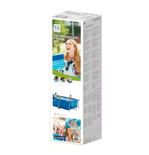 PISCINA ESTRUCTURAL RECTANGULAR INTEX 300X200 CM 3834 L - 3