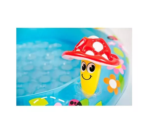 PISCINA INFLABLE CHAMPIÑÓN MULTICOLOR - 4