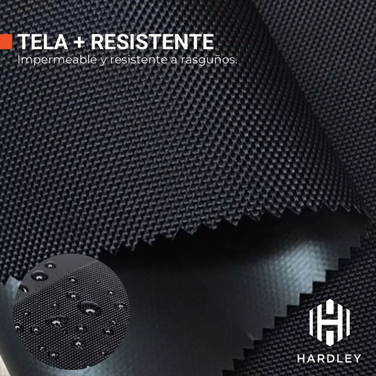 MOCHILA NOTEBOOK IMPERMEABLE ANTIRROBO BALÍSTICA HARDLEY CON USB EN COLOR EN COLOR NEGRO - 3