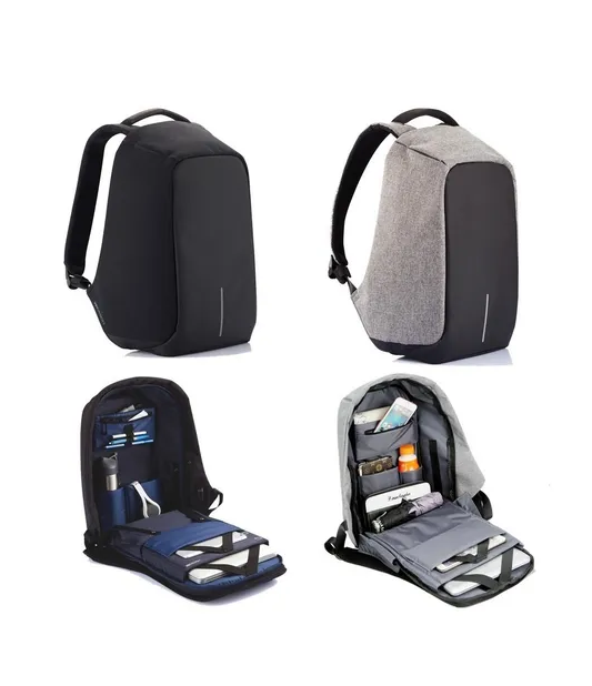 MOCHILA ANTIRROBO PARA NOTEBOOK 15.6' CON PUERTO USB - 3