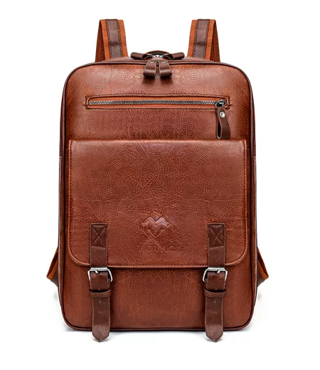 MOCHILA MV MOVAC ELITE URBANA, 22 L, DE CUERO ECOLÓGICO PARA ADULTOS - 1