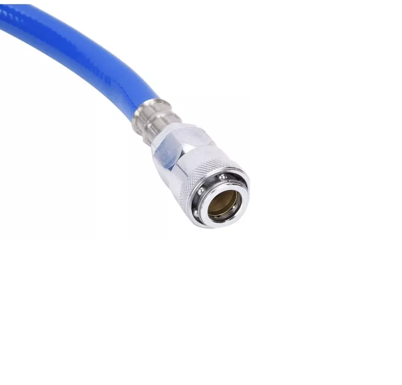 MANGUERA 10 METROS PARA COMPRESOR/AIRE PVC 1/4 AZUL FLOVI - 3