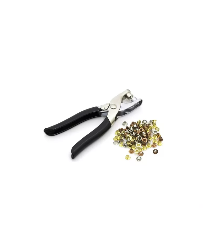 SET ALICATE PERFORADOR CINTURONES SACABOCADOS PARA CUERO PERFORADORA - 4
