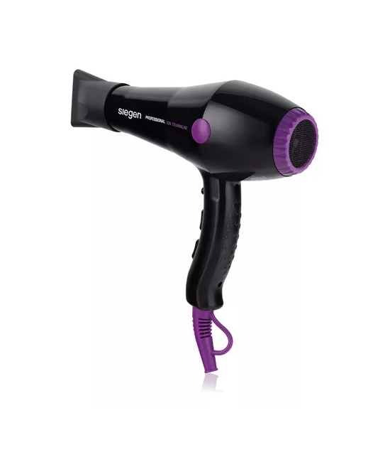 SECADOR DE PELO SIEGEN SG-3049 2 VELOCIDADES 2000W, COLOR EN COLOR NEGRO - 3