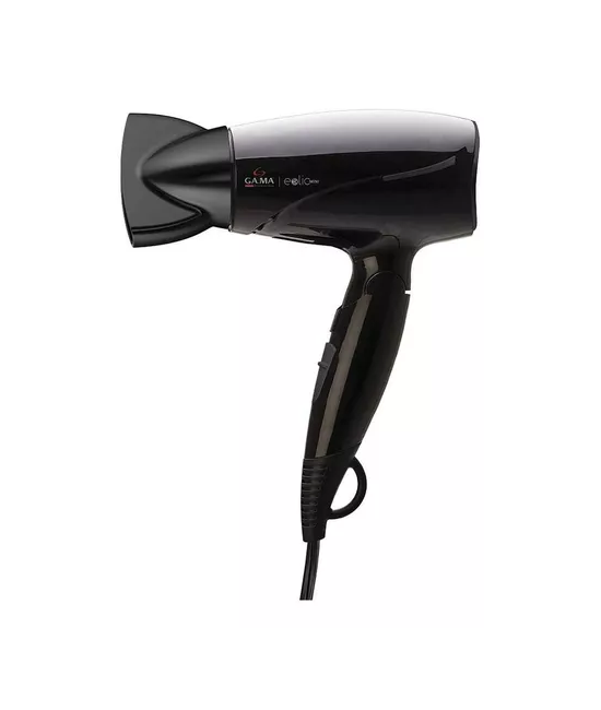 SECADOR GAMA EOLIC TRAVEL ION TURMALINA PLEGABLE COMPACTO, COLOR EN COLOR NEGRO - 3