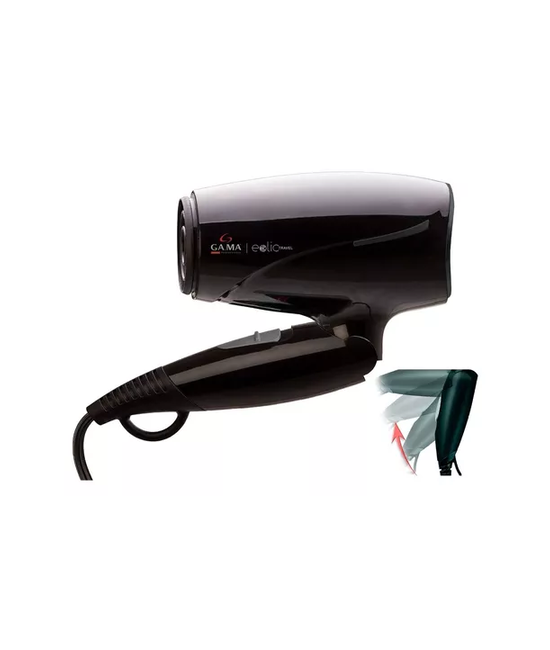 SECADOR GAMA EOLIC TRAVEL ION TURMALINA PLEGABLE COMPACTO, COLOR EN COLOR NEGRO - 4