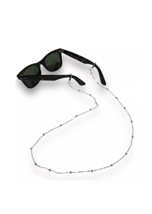 CORREA STRAP SUJETADOR DE ACERO PARA LENTES ADULTOS, COLOR EN COLOR NEGRO - 1