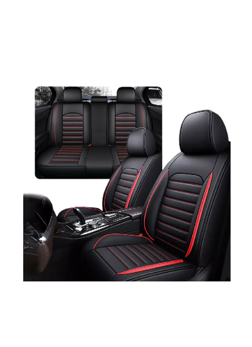 FUNDA CUBRE ASIENTO ECOCUERO GALANTA SET 5 ASIENTOS, COLOR LUXURY - 2