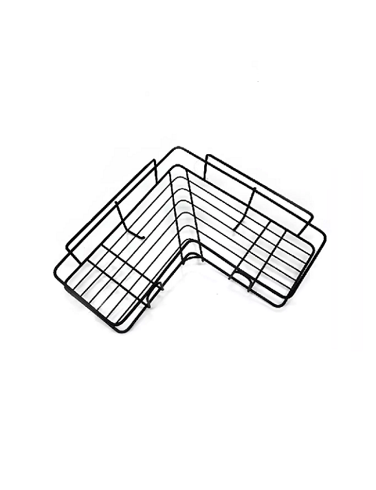 ESTANTE ESQUINERO DE DUCHA REPISA ORGANIZADORA MULTIUSO EN COLOR NEGRO - 2