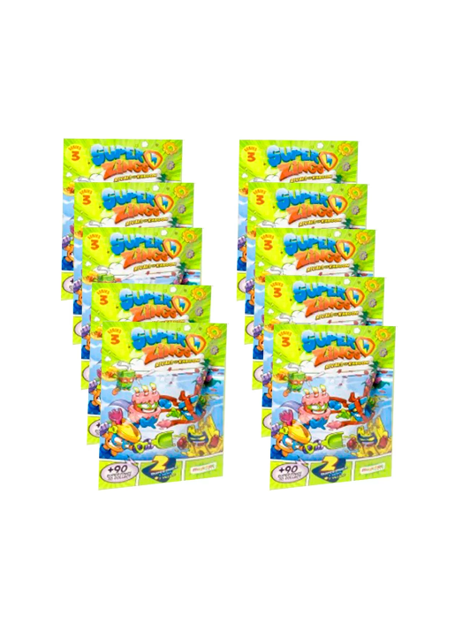 SUPERZINGS PACK CAJA FIGURAS COLECCIONABLES SERIE VERDE - 1