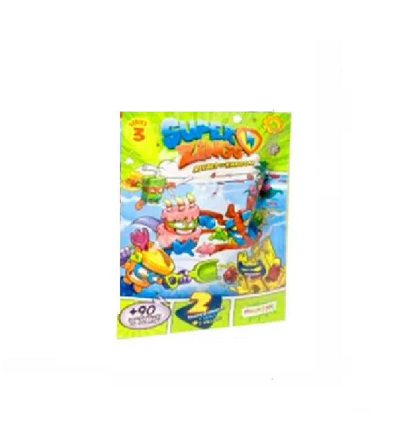 SUPERZINGS PACK CAJA FIGURAS COLECCIONABLES SERIE VERDE - 3