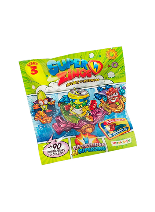 SUPERZINGS SOBRES FIGURAS COLECCIONABLES SERIE VERDE - 1
